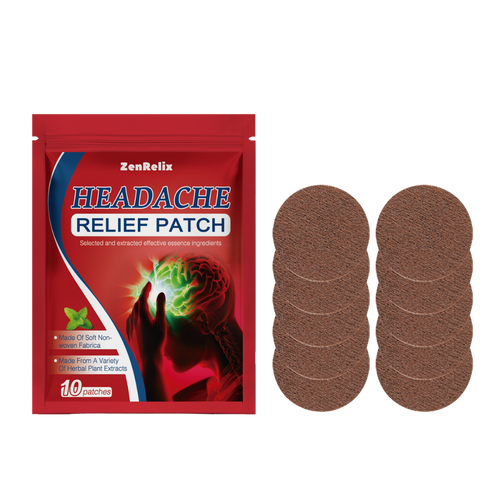 Herbal Headache Relief Patches ( 10 pcs )