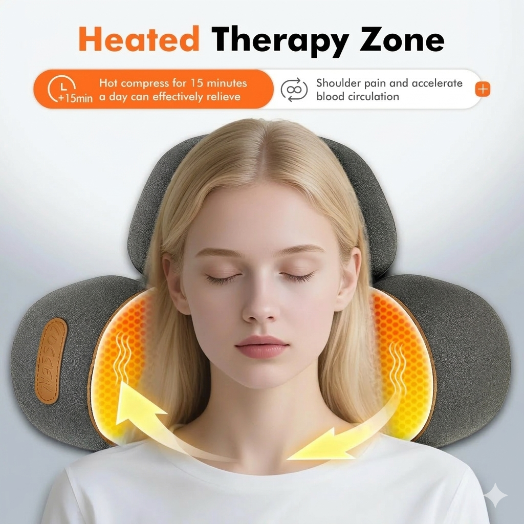 Zenrelix Therapy Pillow™ - Relieve Neck Pain & Tension